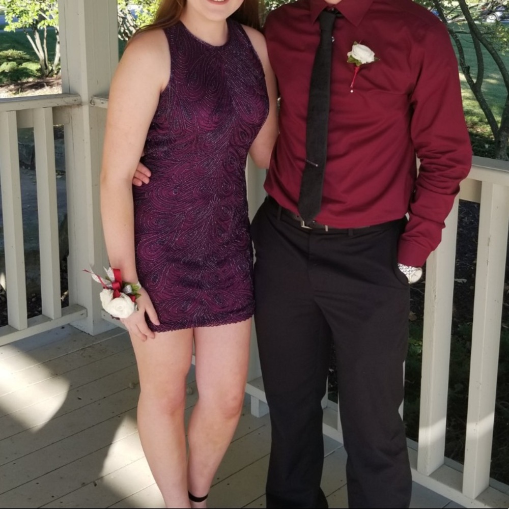 Primavera Couture Beaded Homecoming Cocktail